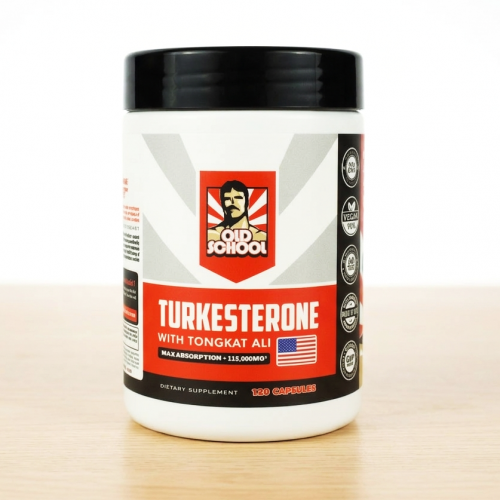 Turkesterone con Tongkat Ali – Old School Labs 120 Cápsulas