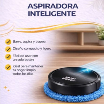 Aspiradora Inteligente Smart Robot 3 en 1