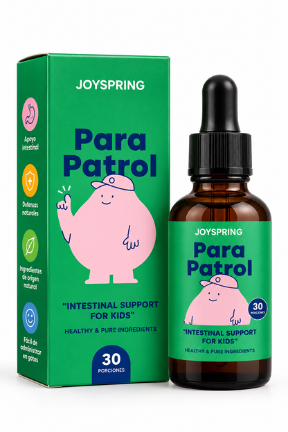 🌿 Para Patrol JoySpring – Apoyo Intestinal para Niños 💚
