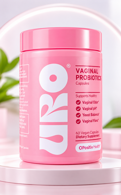 URO Vaginal Probiotics – 60 cápsulas veganas OPositiv Health